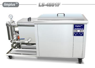 China Limplus Oil Fiteration Industrial Ultrasonic Cleaner With Water Recycle System for sale