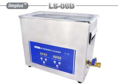 China 6,5 líquido de limpeza ultrassônico de Sonix Digitas do litro de aço inoxidável para a eletrônica à venda