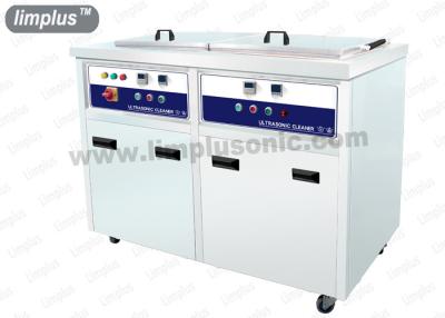 China 130 Liter 1800w Dual Slot Stainless Steel Ultrasonic Cleaner Machine Dring Tank SUS316L for sale