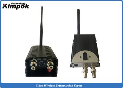 China 5W Analog UAV Video Link 100km LOS FM Wireless Transmitter with BNC Output for sale
