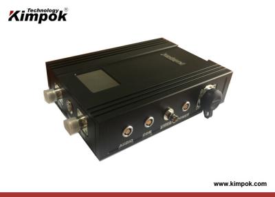 中国 Back-pack HD COFDM Video Transmitter 5-10W RF Power Wireless Digital Video Sender 5km 販売のため