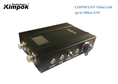China 100km LOS UAV Video Transmitter 5 Watt COFDM HD Digital FPV Video Link for sale