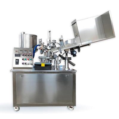China Plastic Tube Filling Sealing Machine For Cosmetic Medicine Shoe Polish Lubricants for sale