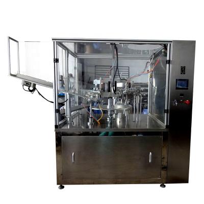 China Aluminum Ointment Tube Filling Sealing Machine Automatic 0.6Mpa for sale