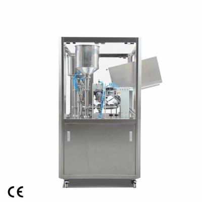 China Auto Ultrasonic Toothpaste Plastic Tube Filling Sealing Machine 20mm-250mm Hose Length for sale