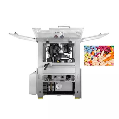 중국 PLC Control Tablet Press Machine 70KN Max Pressure Stainless Steel 24 Rpm 판매용