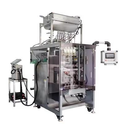 China Max Film Roll Diameter Φ300mm Sachet Packing Machine with 12KW Voltage for sale