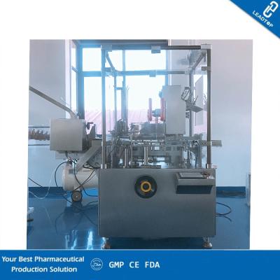 China Vertical Interval Automatic Cartoning Machine 80dB Blister Sachet Bottle for sale
