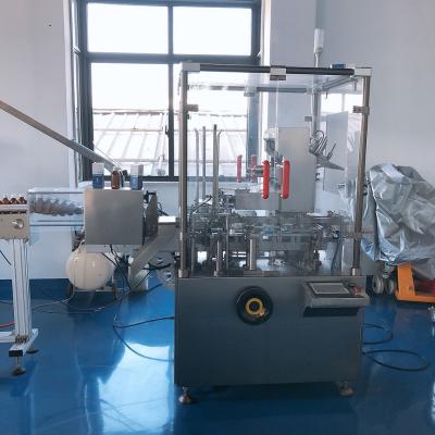 China Pharmaceutical ZH-100 Blister Cartoning Machine 170mm Horizontal Packing Machine for sale