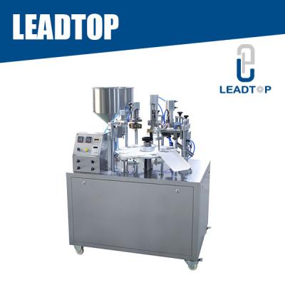 China Semi Automatic Aluminium Tube Filling And Sealing Machine For Food Industries for sale