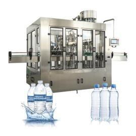 Chine Machine de capsulage de cachetage de boisson de soude de remplissage de bouteilles pur carbonaté de l'eau minérale/chaîne de production remplissante automatique à vendre