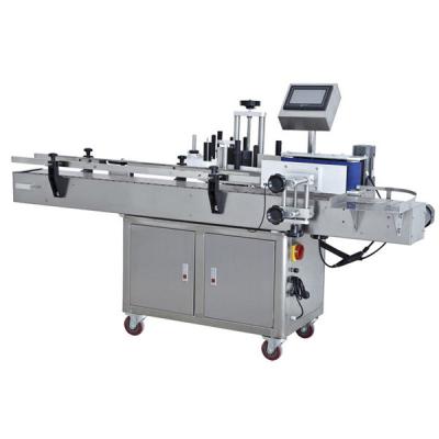 China Automatic bottle labeling machine industrial wrapping and labeling machine 50-100 bottles/min capacity for sale