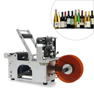China Sus304 Semi Automatic Bottle Sticker Labelling Machine 300kg for sale