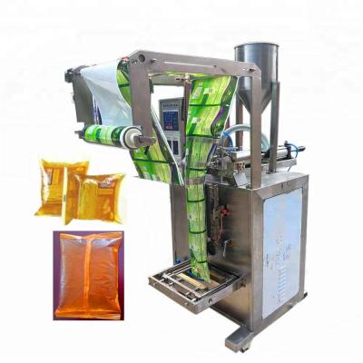 China Vertical 25mm Sachet Powder Packing Machine Soy Sauce 50ml for sale