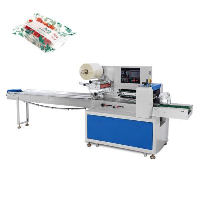 China SGS Bread Packing Machine 220V 2.4kW Pillow Bag Packing Machine for sale