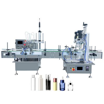 China Straight Line 0.8KW Liquid Filling Machine Automatic 1000ml for sale