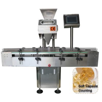 China Automatic Bottle Capsule Counting Machine With PLC Control 50 Bottles/Min for sale