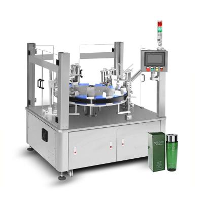 China 1.5Kw Automatic Vertical Type Tube Cartoning Machine 50cartons/Min for sale