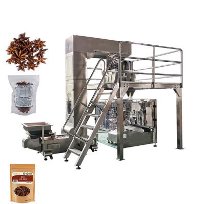 China 8 Station Premade Pouch Packing Machine With Linear Scale Weigher for sale