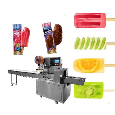China 260mm Film Ice Cream Bar Pillow Packing Machine 120pcs/Min for sale