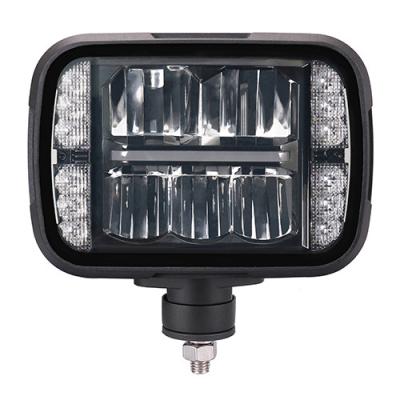 China Black SAE 5 X 7 LED Snow Plow Headlights 30W 6000K High Low Beam for sale
