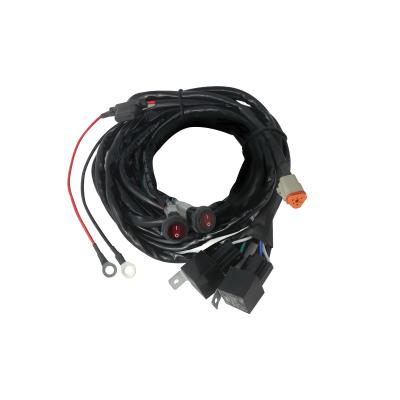 China Relay Off Road Light Automotive Wire Harness 3 PDT DC 24V 30V for sale