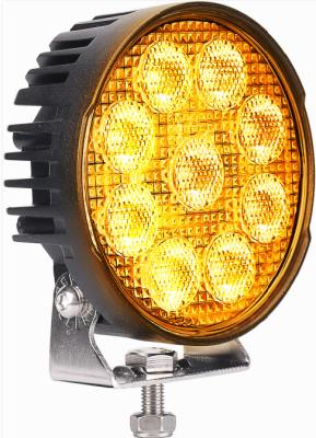 China Round Tractor High Lumen LED Work Light 120mm 54W for sale