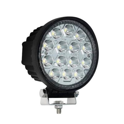 China IP69K 42 W LED Round Work Light Spot Beam 30000hrs Life Span for sale