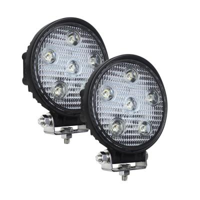 China 1440lm 18 W Spot Waterproof LED Work Light For Engineering Machinery for sale