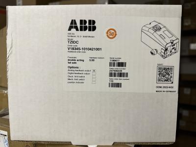 China V18345-1010421001 V18345 Válvula de posicionamiento ABB TZIDC Posicionador neumático eléctrico en venta