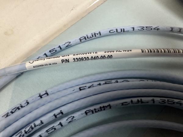 Quality 330930-040-00-00 3300 XL Bently Nevada Extension Cable for sale