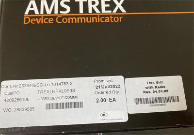 China TREXLHPKL9S3S Emerson AMS Trex TM comunicador de dispositivos en venta