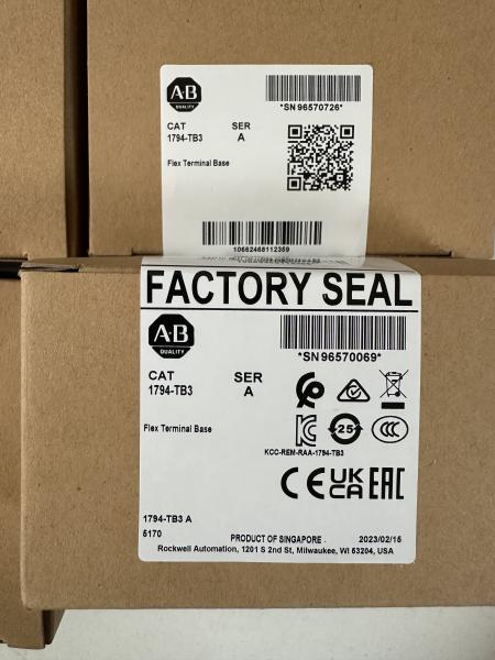 Quality 1794-TB3 ALLEN BRADLEY PLC Products Flex I/O Terminal Base for sale