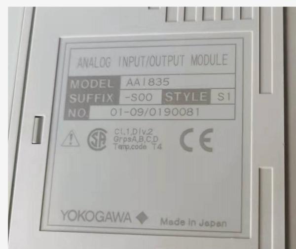 Quality Yokogawa AAI835-S00 Analog Input/Output Module for sale