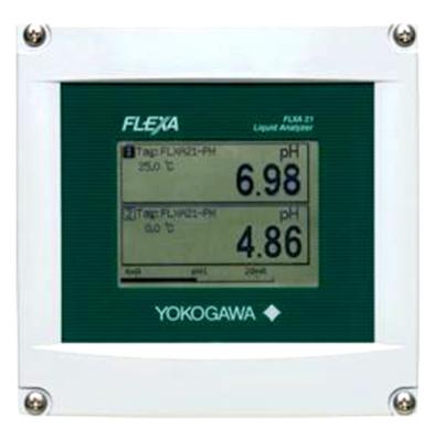 China FLXA21-D-P-D-AB-C1-NN-A-N-LA-N-NN-U YOKOGAWA Instruments 2 Wire Dual Channel Transmitter Analyzer for sale