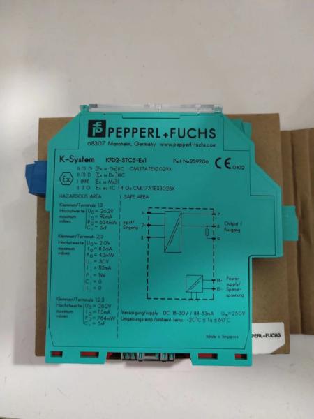 Quality KFD2-STC5-Ex1 PEPPERL FUCHS Isolated Barrier SMART Transmitter Power Supply 1 for sale