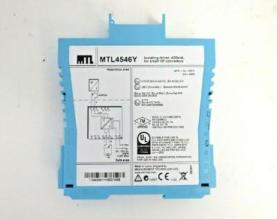 Chine MTL4546Y MTL Instruments Isolating Driver For 4–20mA HART® Valve Positioners  With Line Fault Detection à vendre
