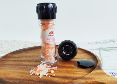 China Refillable Clear Plastic Salt Pepper Mills For Household Restaurant Use for sale