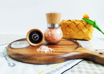 Chine Himalayan Pink Salt Grinder Mill Adjustable Grinder Cap With Ceramic Core à vendre