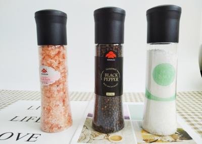China Clear Pepper Grinder With Plastic Cap And Plastic Jar en venta