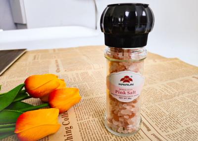 China Refillable Himalayan Salt Grinder Resuable Manual Glass Beads For Grinding for sale