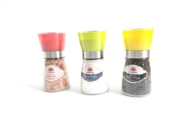 China Adjustable Salt&Pepper Grinder / Mill Customizable Glass Grinders for sale