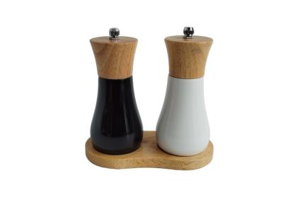 China Modern Adjustable Ceramic Salt And Pepper Grinder Set en venta