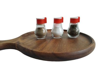 China Glass Seasoning Shakers Spice Shaker Glass Containers en venta