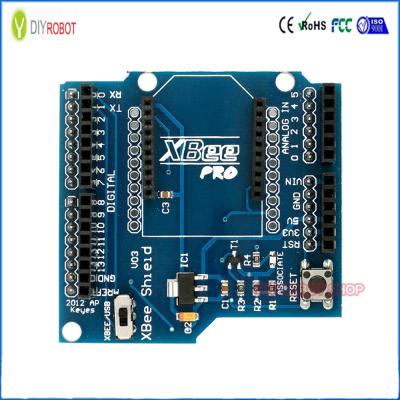 China Bluetooth XBee Shield for Arduino Wireless Control Expansion Board XBee ZigBee V03 Module for sale