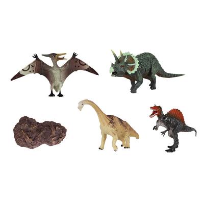 中国 Kids Dinosaur Model Toys Plastic Solid  Simulation Animal Model 販売のため