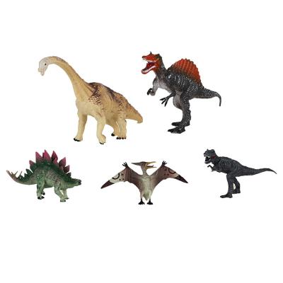 China Safe Kids Game Hard PVC Realistic Solid Dinosaur Model Set à venda