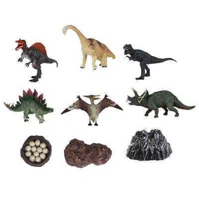 中国 Hard PVC Realistic Dinosaur Model Toys Solid Small  For Children 販売のため