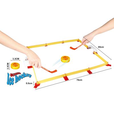 China Table  Educational Game Toys Desktop Battle Ice Hockey Board Game With Goals for sale