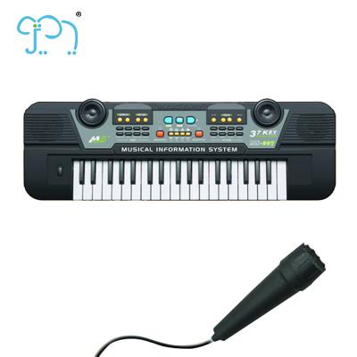 China 37 Keys Infant Musical Toys Keyboard Synthesizer For Kids With Microphone for sale